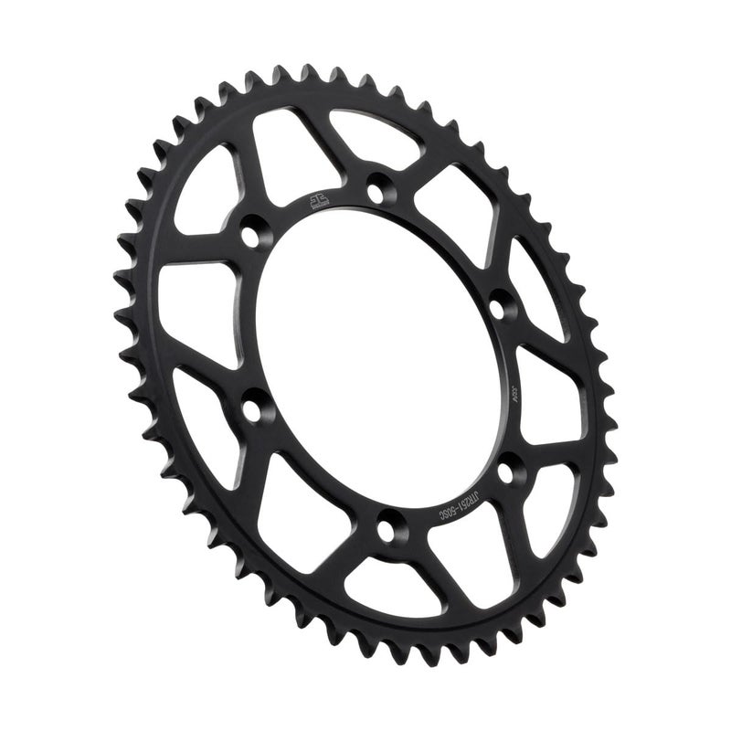 JT Sprockets JTR251.50SC 50 Tooth Steel Self Cleaning Rear Sprocket, 1, black
